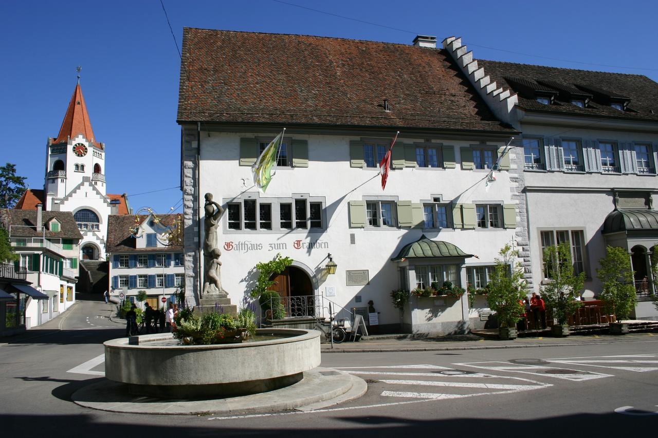 韦因费尔登 Gasthaus Zum Trauben酒店 外观 照片